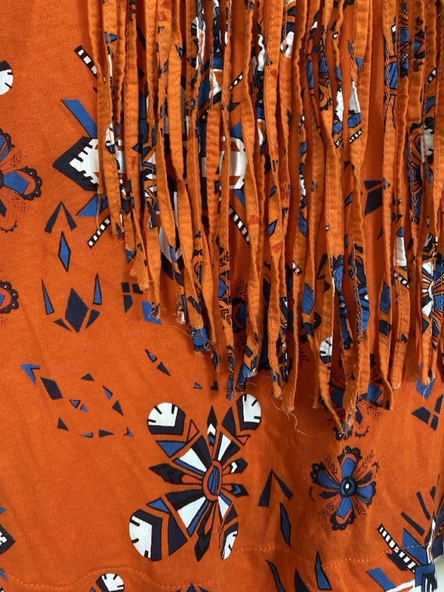 Zara Blusen: Zara Orange Boho Tank Top – Gebraucht aus Schlieren von tug_568r 1