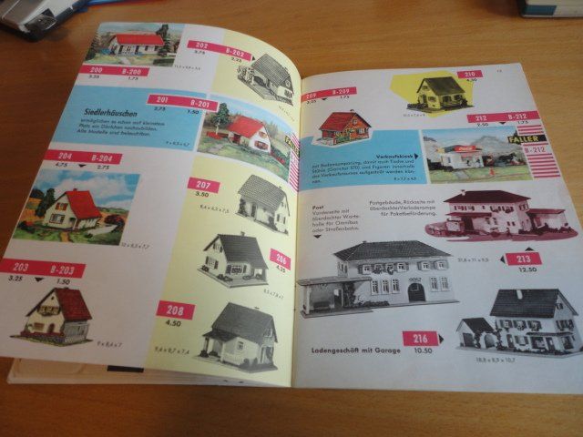 Faller Modellini di ferrovie: Faller Katalog 1959 – Usato da Wittenwil venduto da trixmartin 7