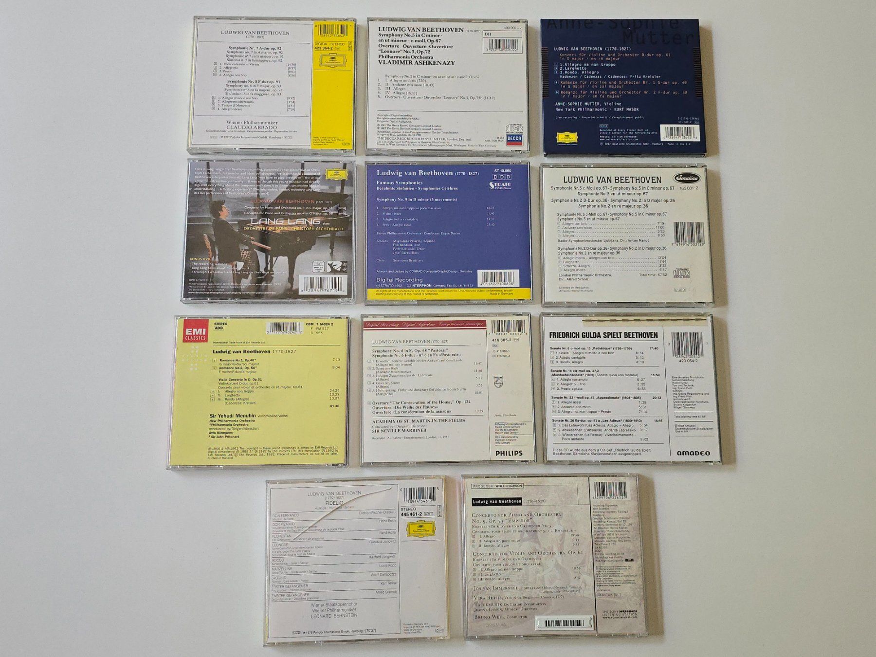 CD: 11 CD Paket Thema Beethoven – Usato da Dättlikon venduto da Wundertuete_ 1