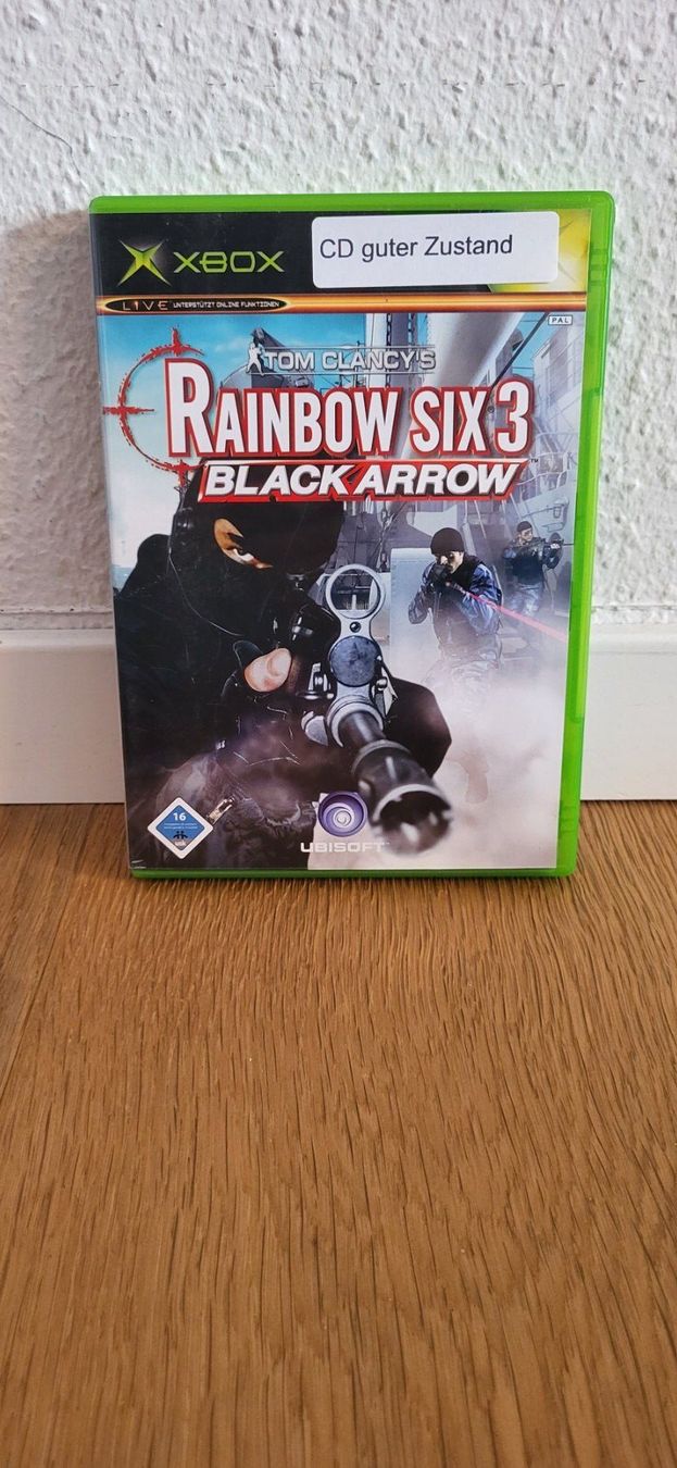 Microsoft Giochi: Xbox - Rainbow Six 3 Black Arrow – Usato da Münsingen venduto da DigitaleSpielecke