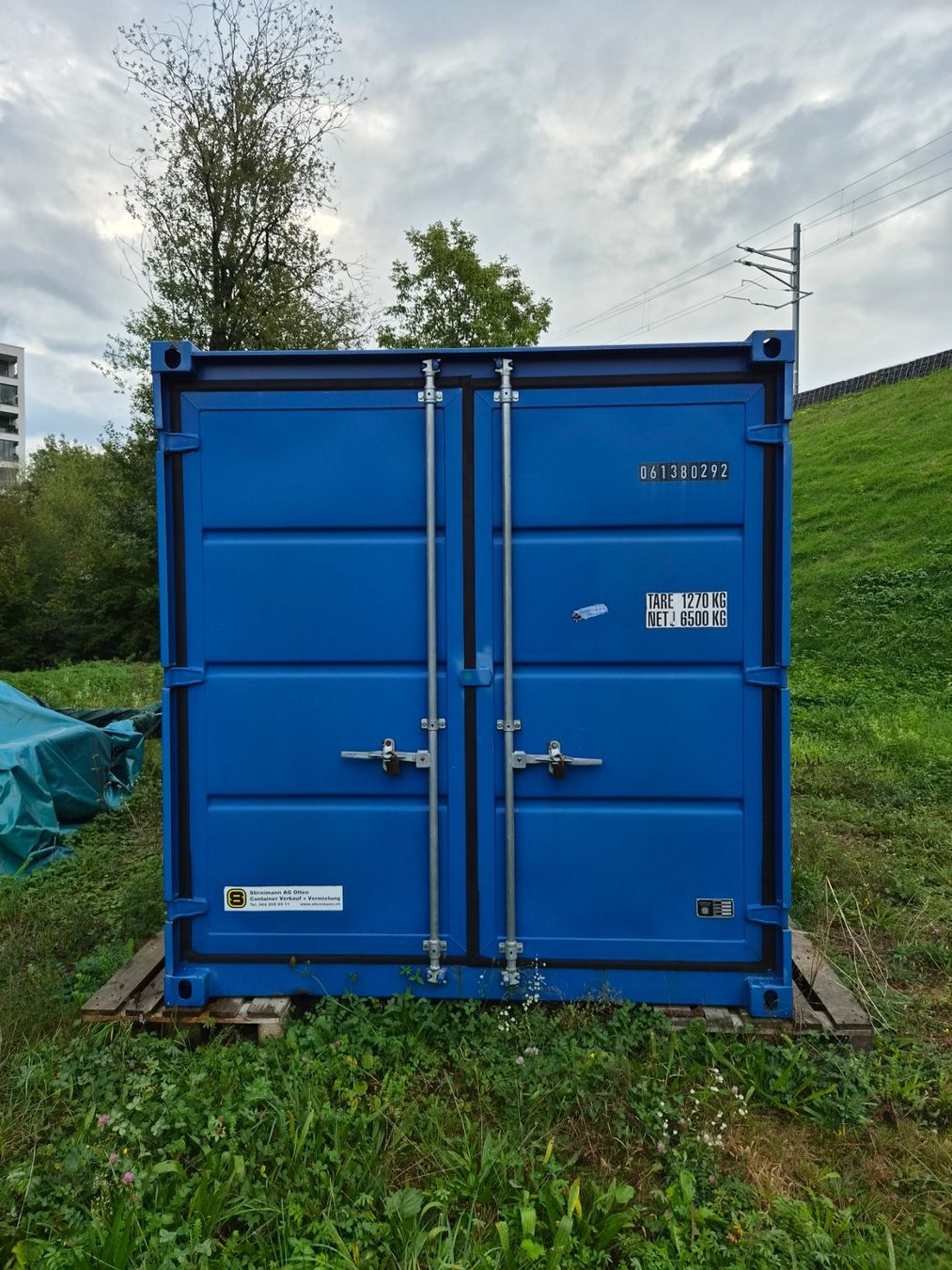 Autres articles bureau & commerces: Schiffscontainer 20 Fuss – D'occasion à Dürnten par jungfarmer10 2