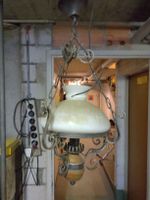 Vintage Lampe geschmiedet