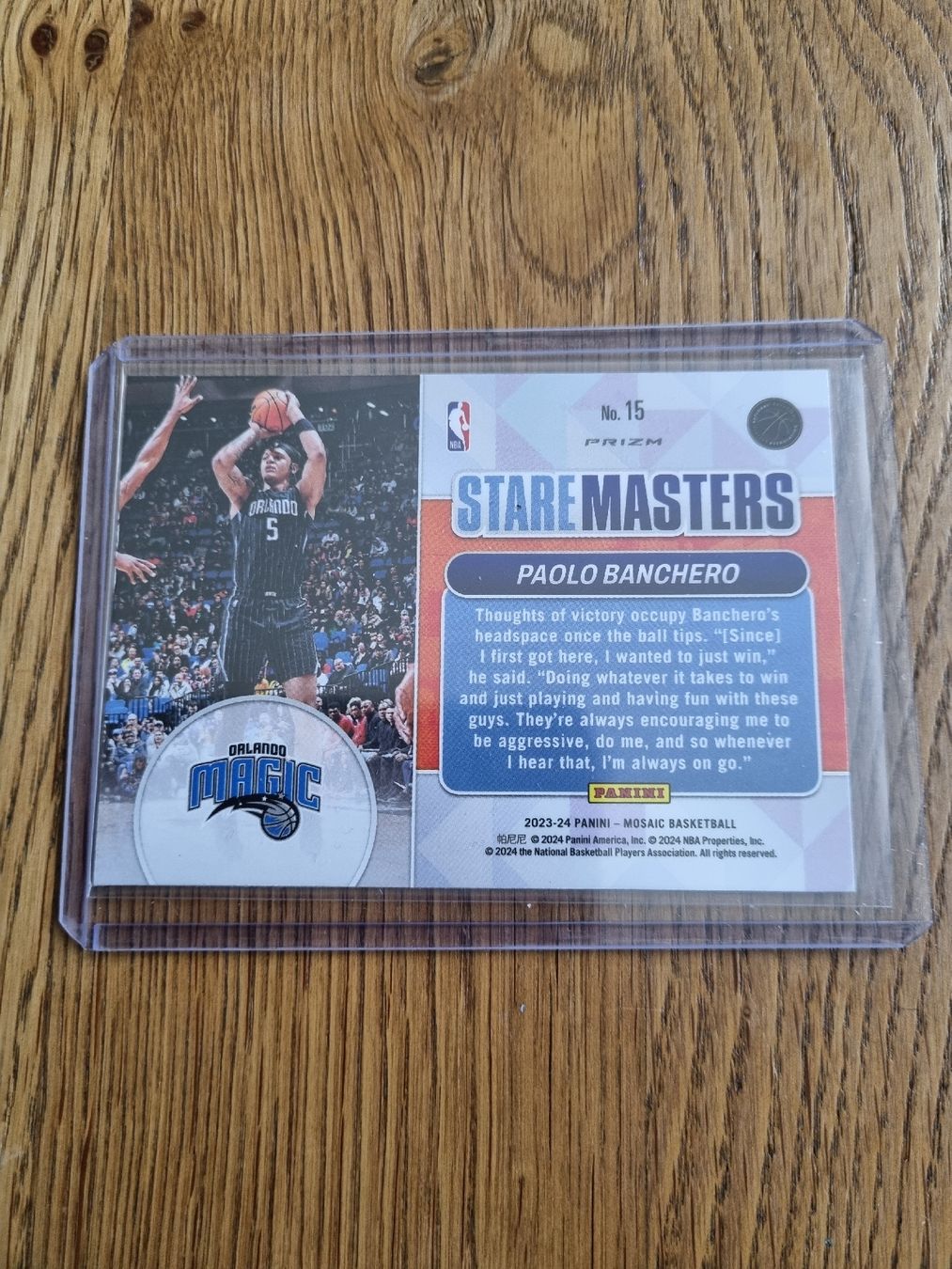 Nba Carte collezionabili: Trading Card  NBA Paolo Banchero – Nuovo (secondo la descrizione) da Oberentfelden venduto da Giants 1