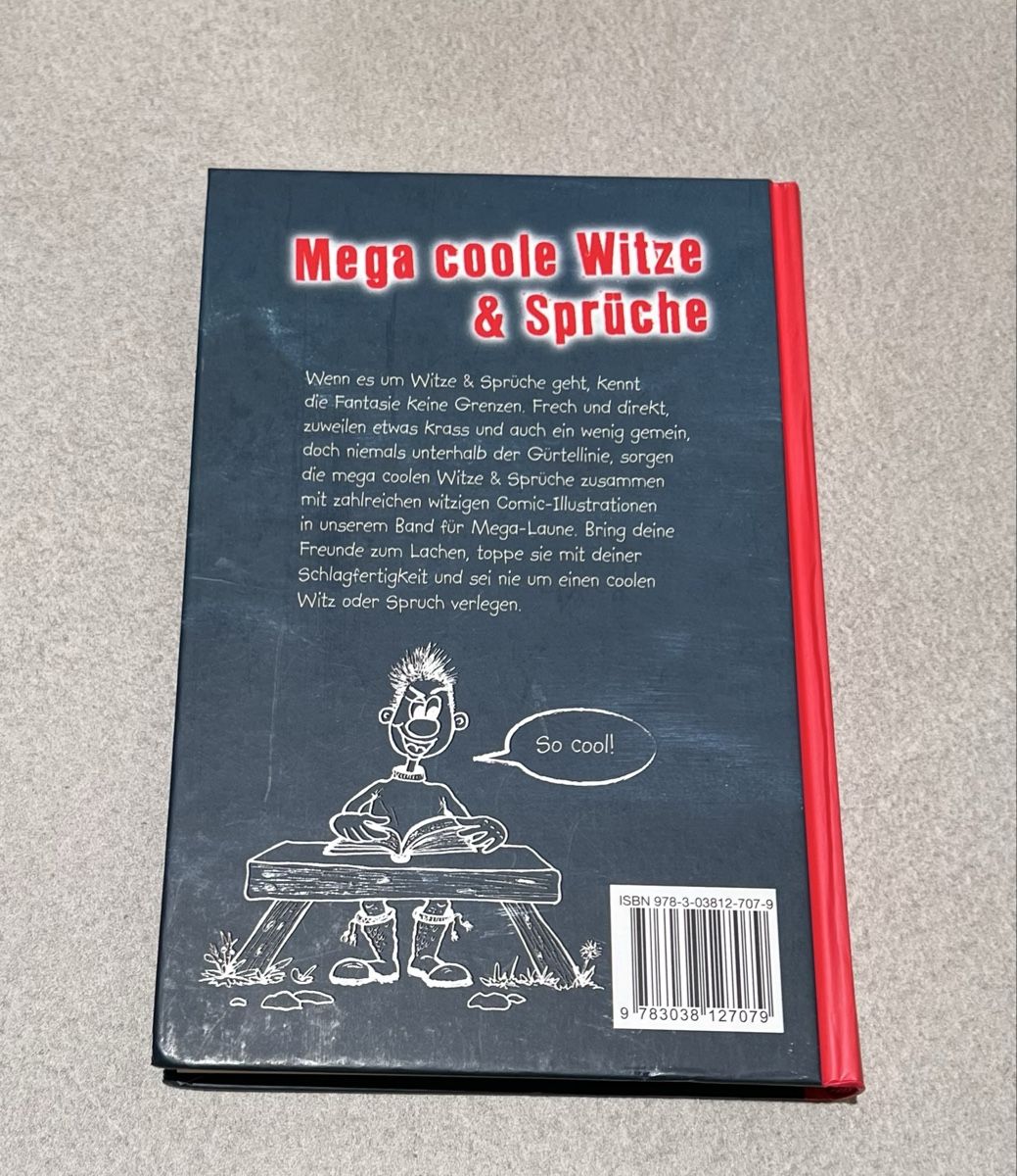 Libri: Mega coole Witze & Sprüche - Comic Kids - – Usato da Bachenbülach venduto da Floydp 1
