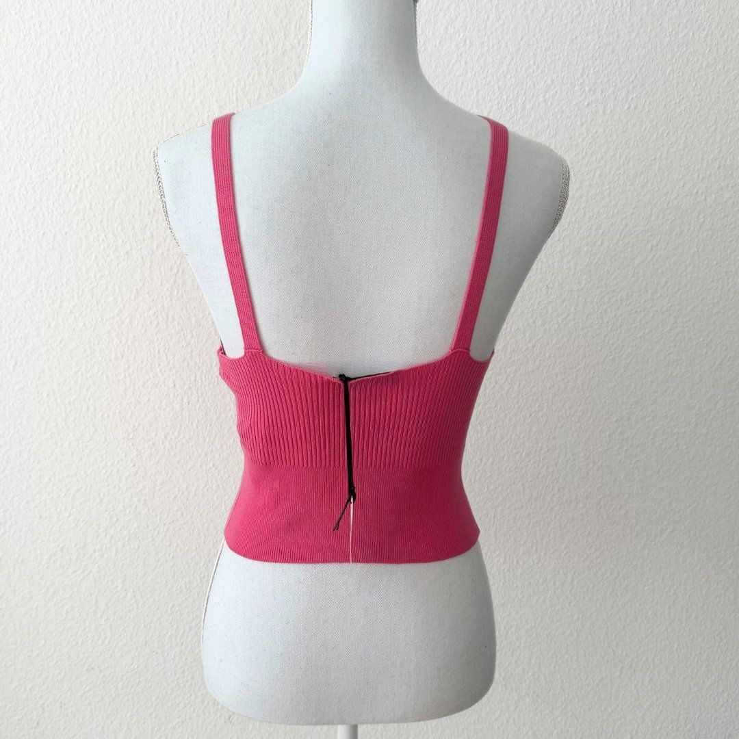 Morgan Top: MORGAN Top Rose - Taille M - NEUF AVEC ETIQUETTE – Nuovo e nell'imballaggio originale da Vevey venduto da secondlifevevey 1