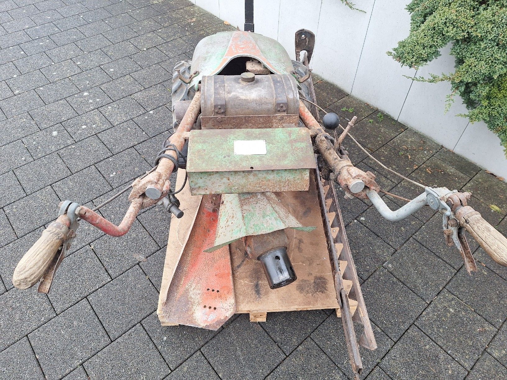 Rapid Trattori: Rapid Motormäher Einachser Traktor – Difettoso da Auw venduto da Zuendapp1952 4