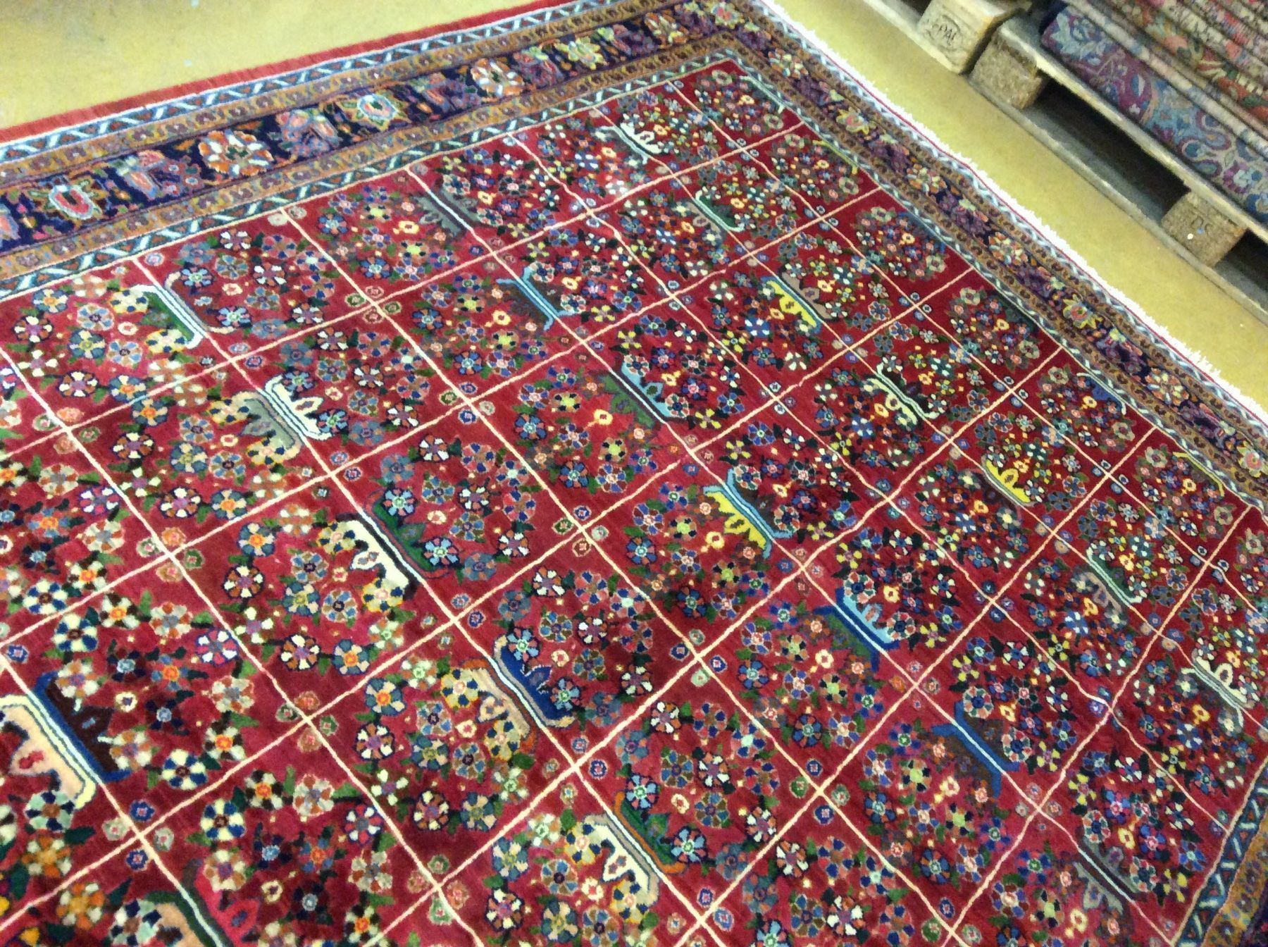 Tappeti: Schöner Mashad Orientteppich, Neu! N 86 – Nuovo e nell'imballaggio originale da Zürich venduto da Hemmat 6