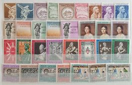 VATIKAN JAHRESAUSGABE KOMPLETT 1962** POSTFRISCH