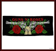 Aufnäher *Guns N' Roses* lang - Nr. J-2366