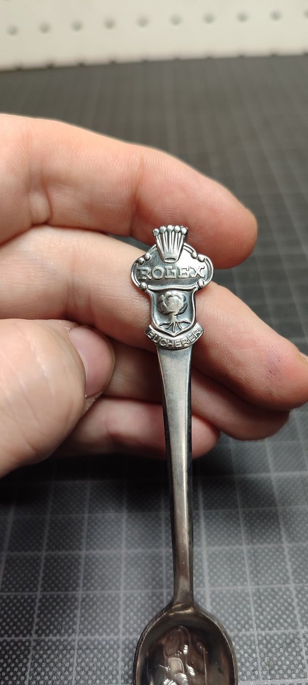 Cucchiai: Wunderschänes altes Löffeli von Rolex  ByBucherer Nr3 – Usato da Gelterkinden venduto da MYSTOREFORYOU4460 8
