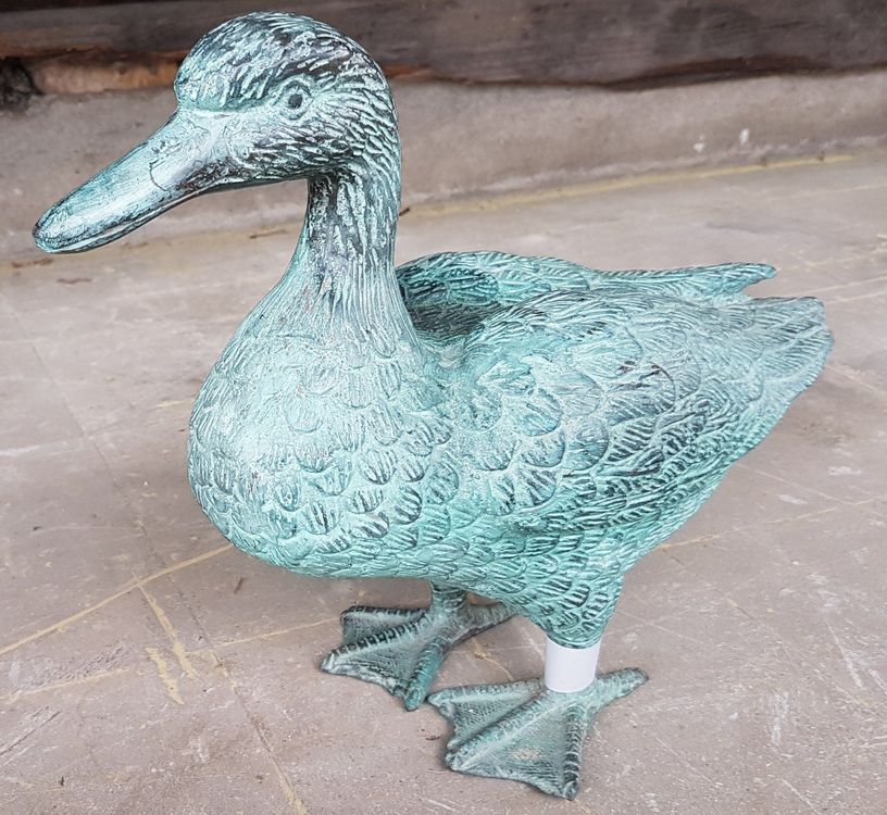 Ente aus Bronze Bronzeente Kaufen auf Ricardo