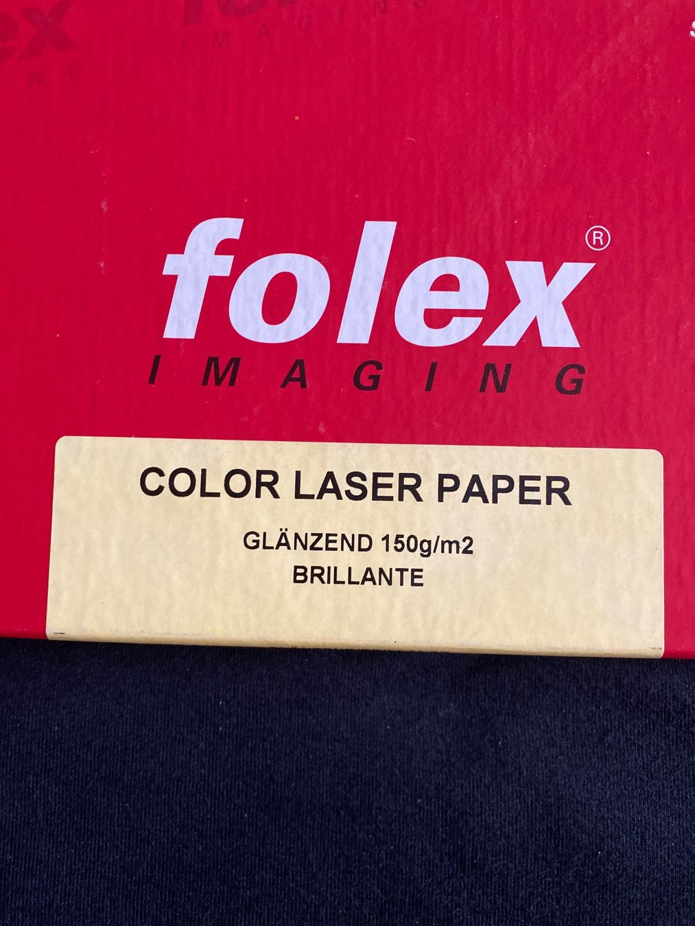 Carta: FOLEX IMAGING Color Laser Paper A3 – Nuovo (secondo la descrizione) da Horgen venduto da CS75 3
