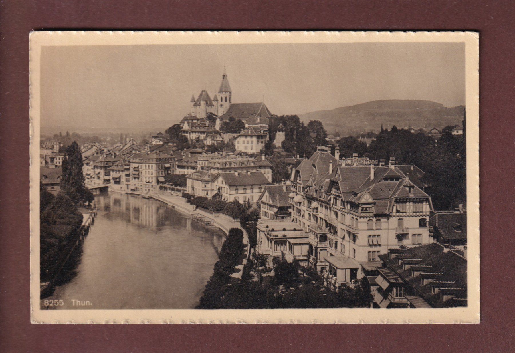 Cartoline postali: THUN - Teilansicht - 1914 – Usato da Pully venduto da nicecards