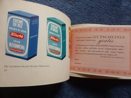 KNORR,Thayngen,1954,Werbe-Büchlein,Künstler,Familie,Produkte