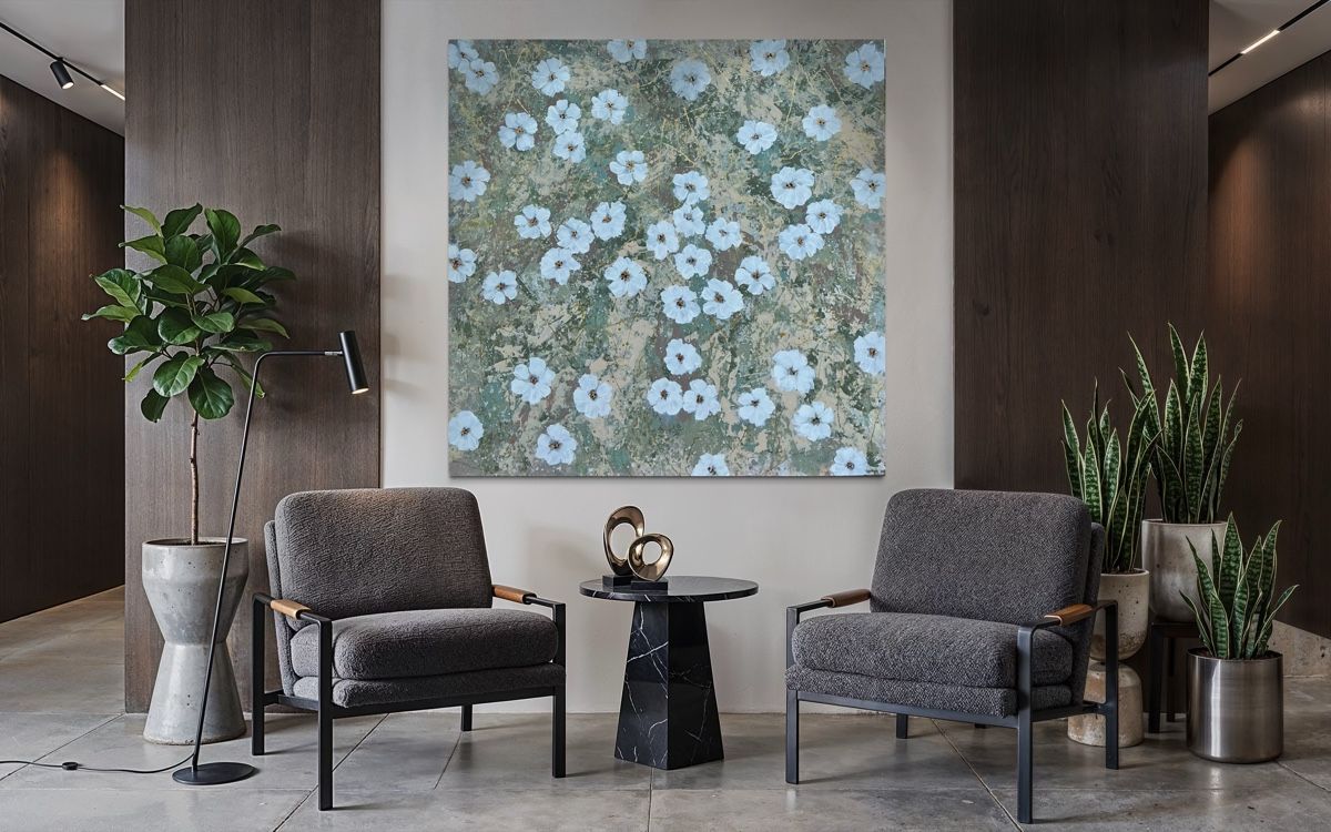 Dipinti: „Poésie Les Fleurs” – Nuovo e nell'imballaggio originale da Uznach venduto da Spillmannkunst43 1