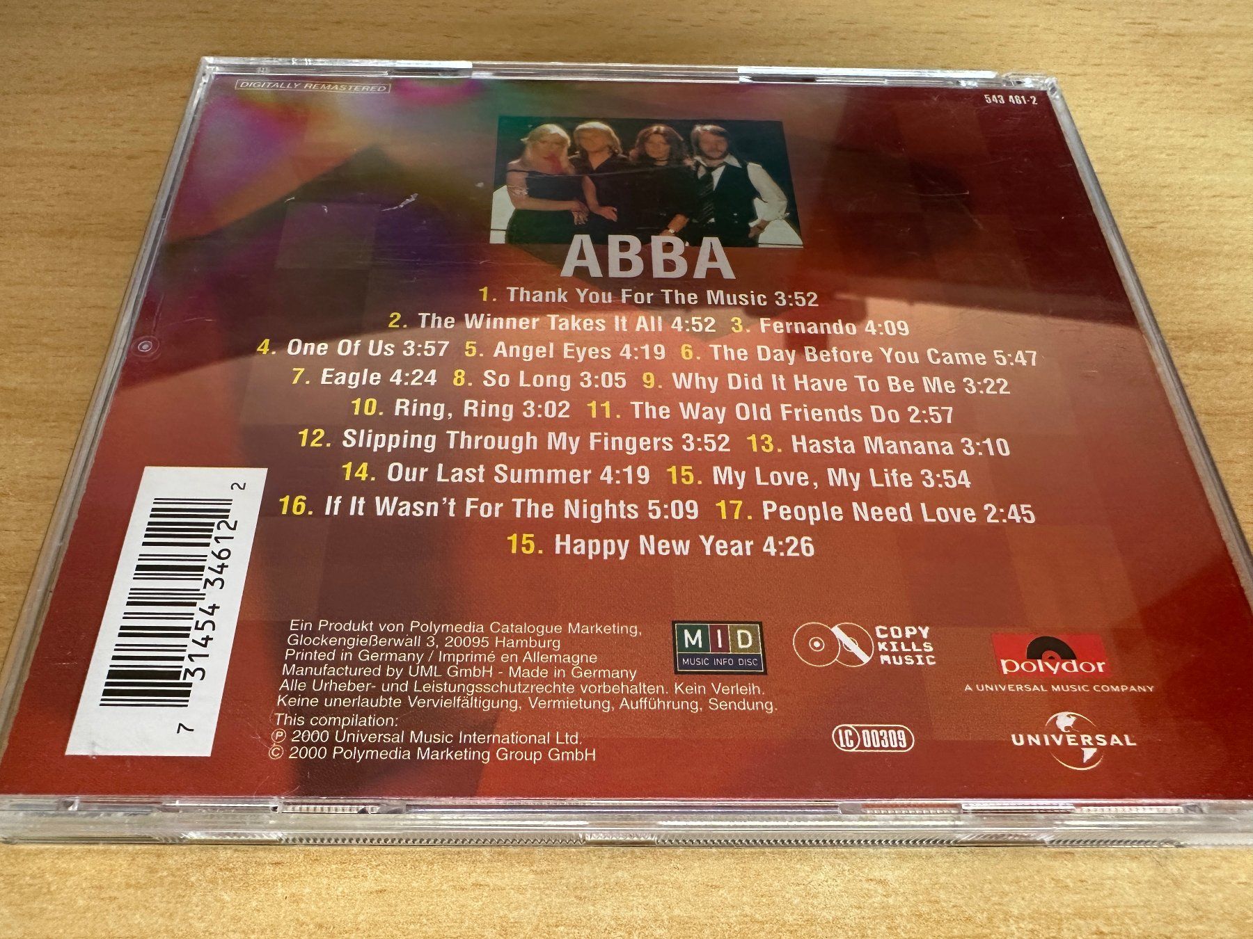 CD: ABBA – Millennium Edition – Usato da Rikon im Tösstal venduto da Alpenmutz 1