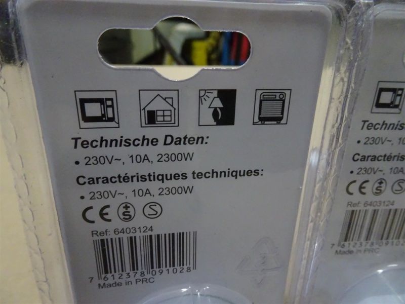 Interruttori: 2 stk neue Zwischenschalter Ein/Aus – Nuovo e nell'imballaggio originale da Necker venduto da liq24 3