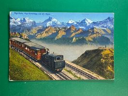 Rigi-Bahn - Rigi-Scheidegg und die Alpen