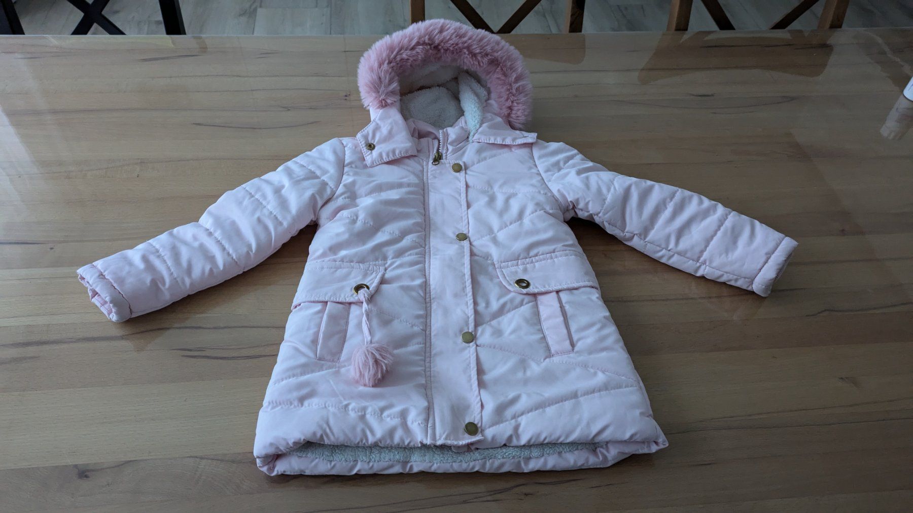 Jacken & Mäntel: Schöne Minniks Winterjacke mit Teddyfutter - 104 – Gebraucht aus Staufen von Fleby84