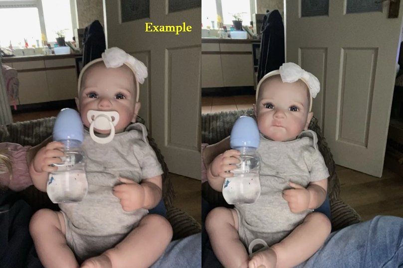 Bambole: Reborn Baby Puppe, lebensecht Mädchen – Nuovo e nell'imballaggio originale da Amriswil venduto da Ravinvida 8