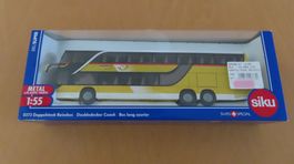 Siku Bus SETRA Doppelstock Schweizer Postauto 0373 NEW 2018