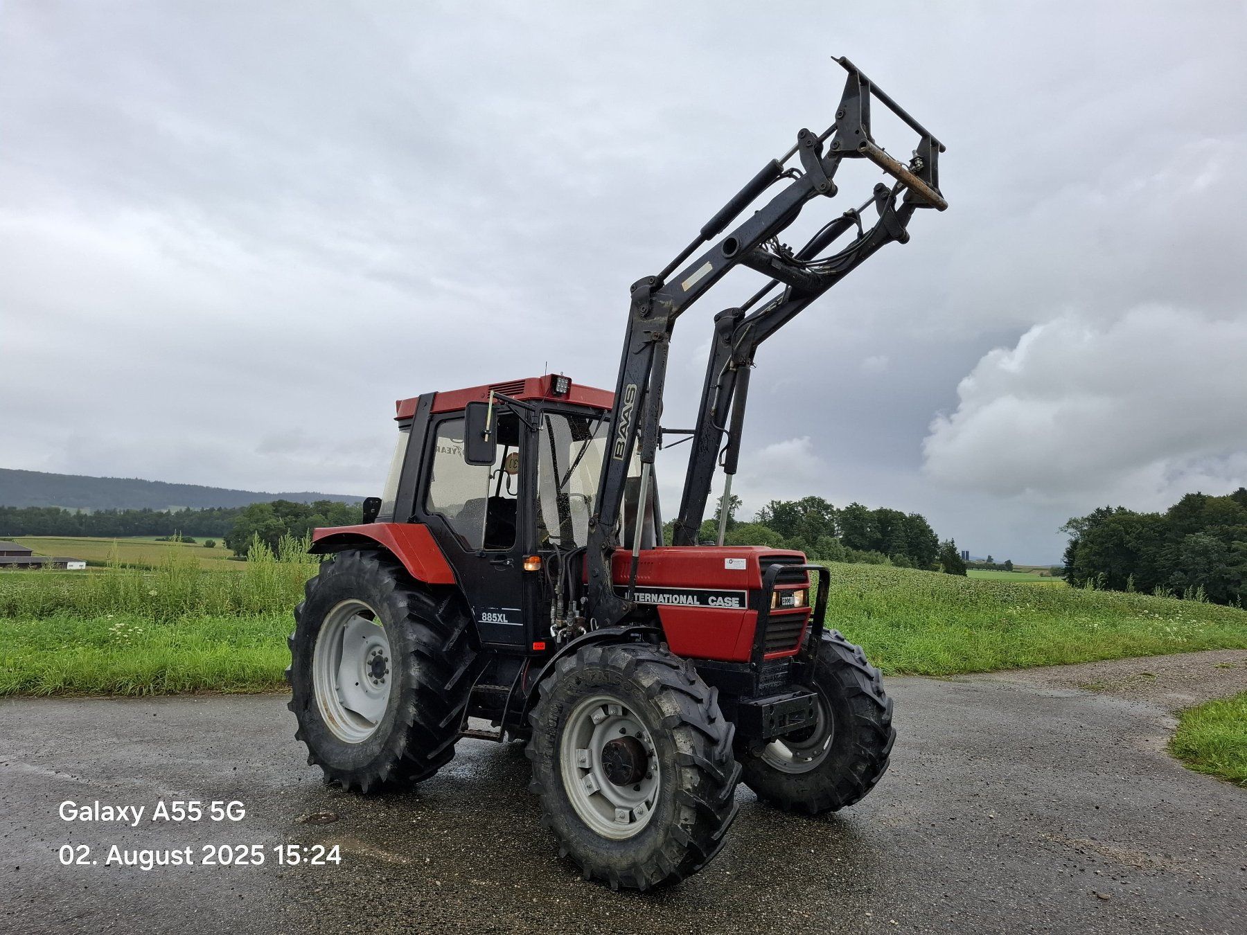 Case IH Traktoren: Traktor Case IH 885XL, Frontlader, – Gebraucht aus Buch b. Frauenfeld von Girsberg 9