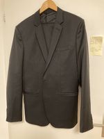 Anzug Herren neuwertig, schwarz: 1 Jacket, 2 Hosen