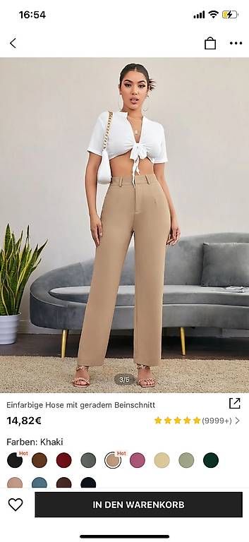 Pantaloni: Stoffhose Shein – Usato da Hochdorf venduto da Franciscochico 3