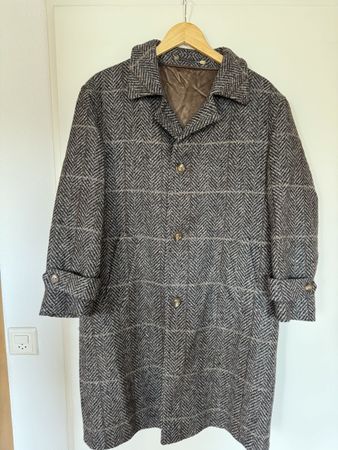 Vintage Ritex Crombie Heavy Wool Coat - Size 46