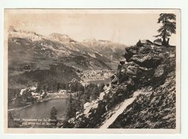 Ansichtskarte Alpen Hahnen-See bei St. Moritz 18.09.1938