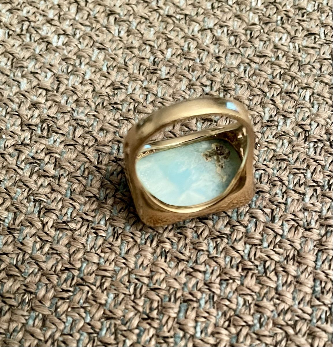 Anelli: Ring Gold 375 mit Larimar – Usato da Zürich venduto da doeni95 4