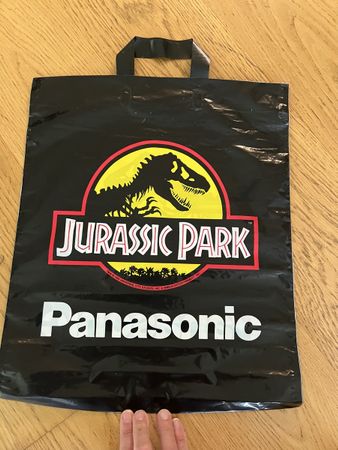 PANASONIC Jurassic Psrk Marchandise: Plastiktasche Selten! (