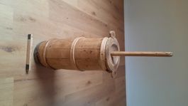 Baratte a beurre en bois
