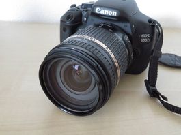 Canon EOS 600D digitale Spiegelreflexkamera mit viel Zubehör
