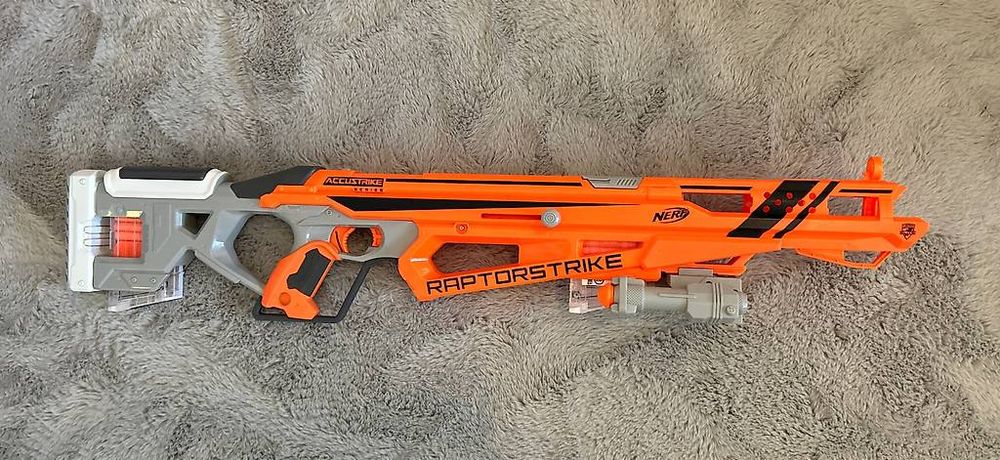 NERF raptorstrike Gewehr (Gebraucht) in Zwingen für CHF 25 – nur ...