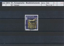 2014 FL, "Europamarke - Musikinstrumente", ET - Stempel
