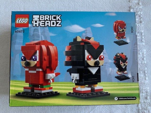 Lego Giocattoli: LEGO Brickheadz 40672 Shadow & Knuckles, NEU/OVP – Nuovo e nell'imballaggio originale da Aesch BL venduto da lupolino225 1