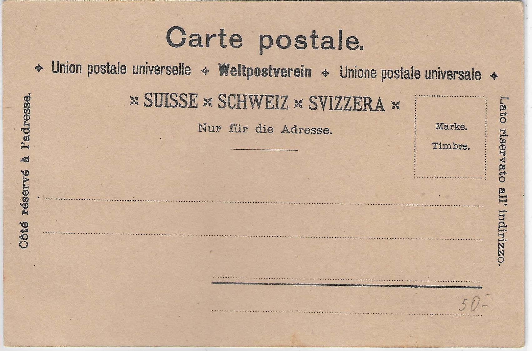 Cartoline postali: Gruss aus Wohlen - farbige Litho – Antico da Ettingen venduto da Kartenplanet 1