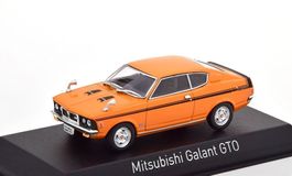 Mitsubishi Galant GTO 1970-1973 orange / schwarz        1:43