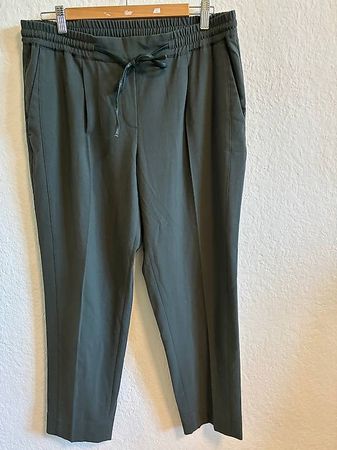 Salbeifarbene Hose von OPUS, Gr. 40