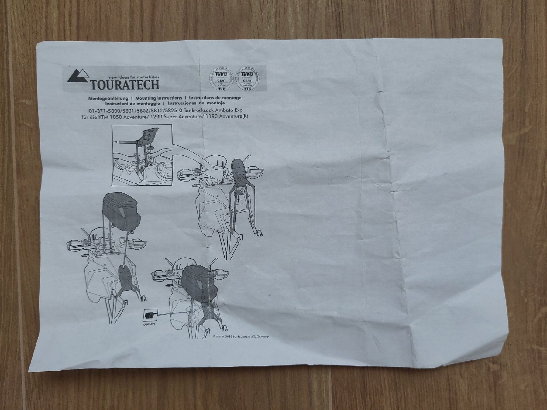 Taschen: Touratech Tankrucksack – Gebraucht aus Binningen von Elcid1 6