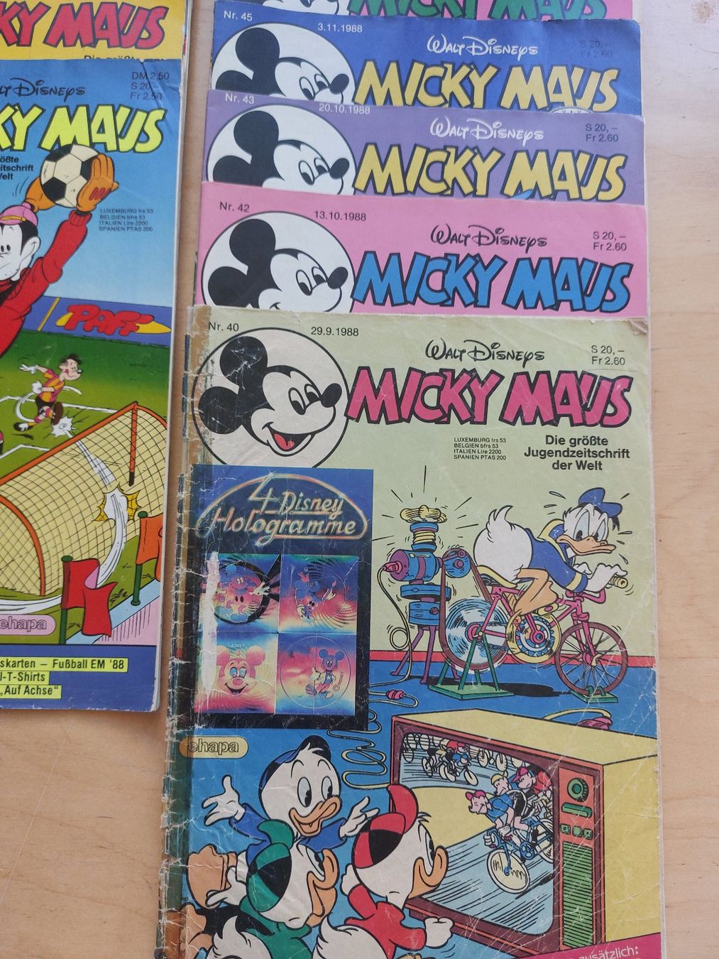 Comics: 22 MICKY MOUSE - 1988 – Gebraucht aus Gipf - Oberfrick von Esnoopy 4