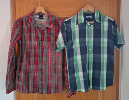 Jungen Hemden, 2er Set, Gr.158