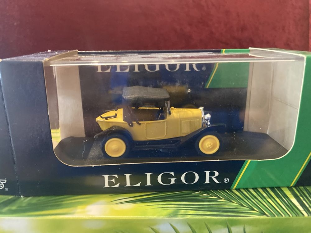 Citroën 5HP capote jaune. 1/43. Eligor | Kaufen auf Ricardo