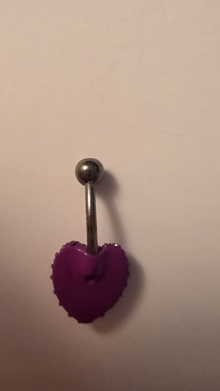 Bijoux piercing: lila Bauchnabelpiercing mit Steinen – Neuf (Voir description) à Widen par kev_f5vk 1