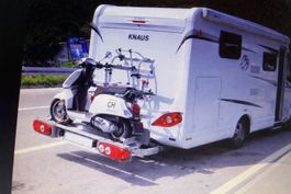 Motorradträger für Camper mit Alco-Chassi