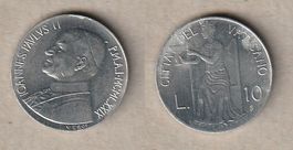 Vatikan, Johannes-Paul II, 10 Lire 1979