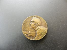 Medaille Aux Frontière Bat. 19 - Noël 1917