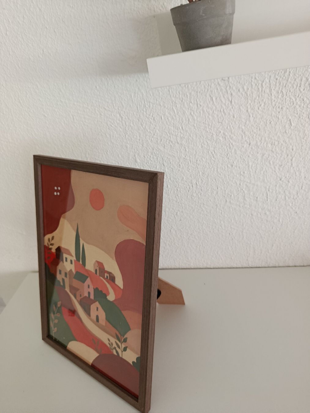 Dipinti: Acrylgemälde zum Thema: Dorf – Nuovo (secondo la descrizione) da Lachen SZ venduto da SanBek 1