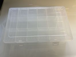 Sortimentsbox mit 18 Fächern neuwertig